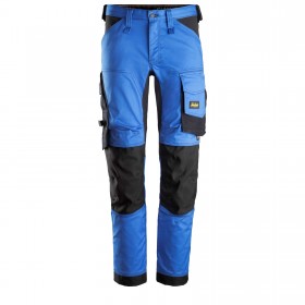 Pantaloni elasticizzati da lavoro Azzurri e Neri - Snickers 6341 