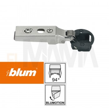 Blum | Cerniera per ante in cristallo o vetro 