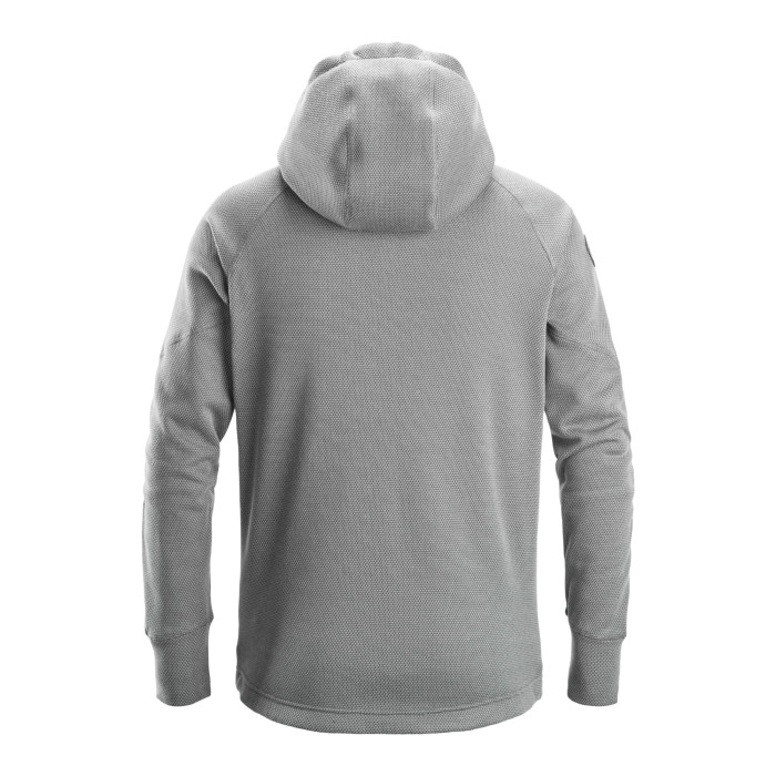 maglia in pile schiena colore grigio 8041 Snickers